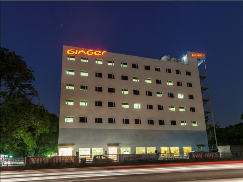 Red Fox Hotel, Chandīgarh Exteriér fotografie